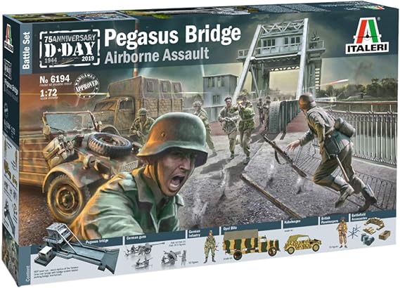 Italeri 1:72 Set - Pegasus Bridge Glider Assault