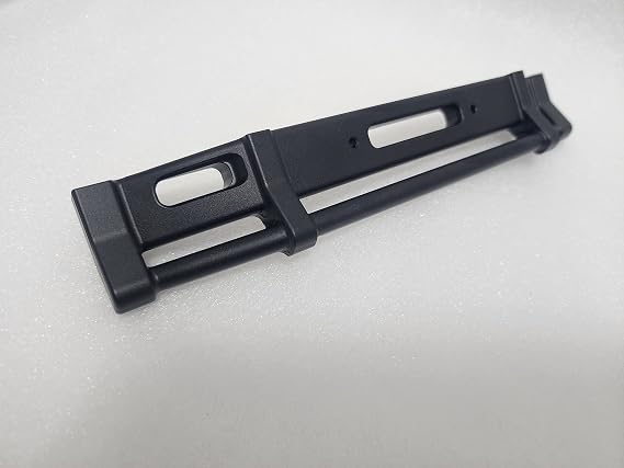 H-TECH RC 1/10 CNC Aluminum Metal Front Bumper & LED Kit for Traxxas TRX6 Flatbed Hauler Accessories (Black)