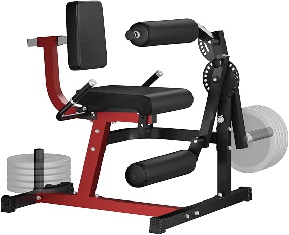 Leg Extension and Curl Machine,5-in-1 Lower Body Workout Equipment