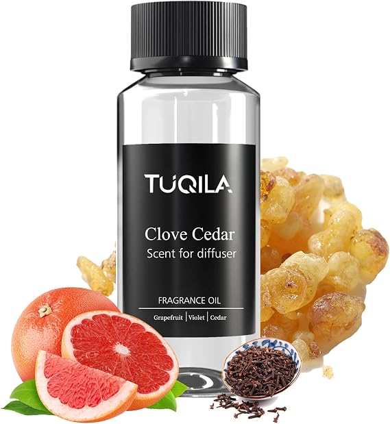 Waterless Diffuser Clove Cedar Aromatherapy Oils Home, Office
