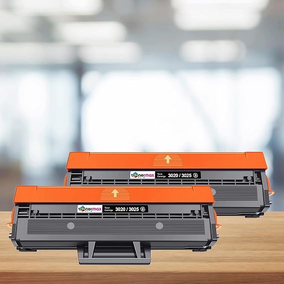 tonermax Xerox Uyumlu Phaser 3020 , Phaser 3025 Muadil Toner 2'li Avantaj Paket - Çipli