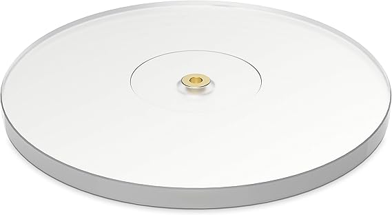 Fluance High Density Frosted Acrylic Platter for Fluance Reference Turntables Compatible with RT82/RT83/RT84/RT85 (AP03)