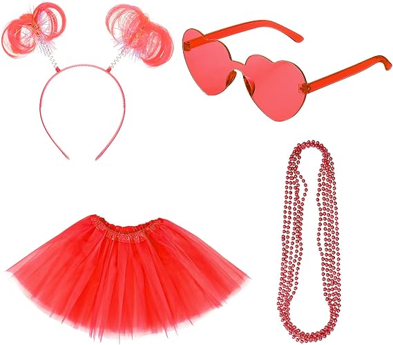 Canlierr Women Tutu Costume Accessories Set