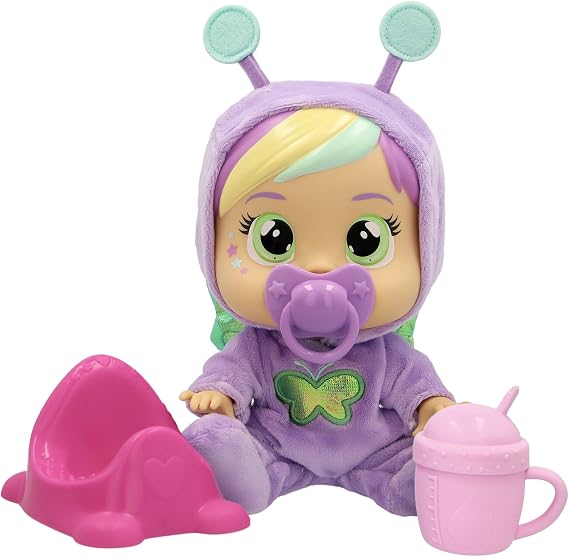 Cry Babies Loving Care Susi Interactive Doll Cries Real Tears With Soft Pyjamas And Care Accessories Toy For Children Age 3 Years and Up