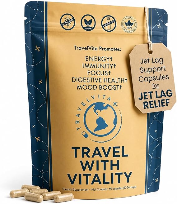 Jet Lag Remedy for Travel, No Jet Lag Relief Pills & Vitamins