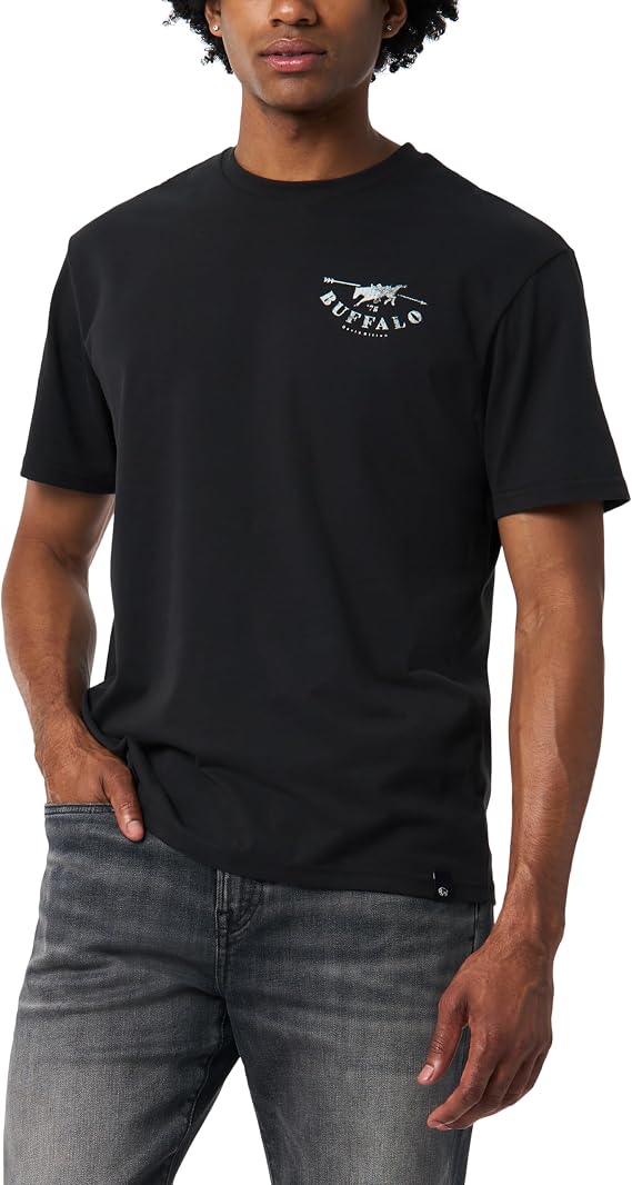 Buffalo David Bitton Men's Short Sleeve Logo Tee