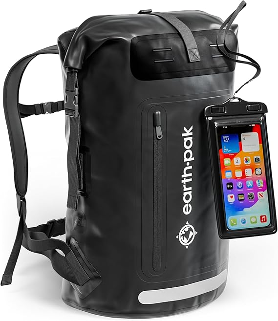 Waterproof Dry Bag Backpack 35L - Kayaking Boating Fishing Rafting Marine
