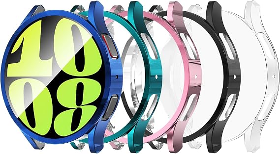 5-Pack Case Screen Protector Compatible with Galaxy Watch 6 40mm