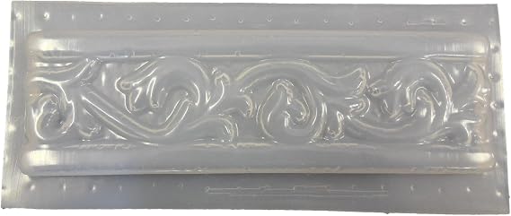 Roman Border Tile Trim Plastic Craft Mold use with Concrete or Cement for Making Tiles 6007