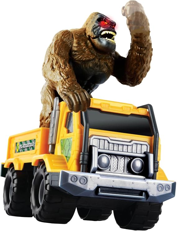 Light & Sound: Gorilla Transporter - Children's Play Truck & Gorilla Figurine, Ages 3+