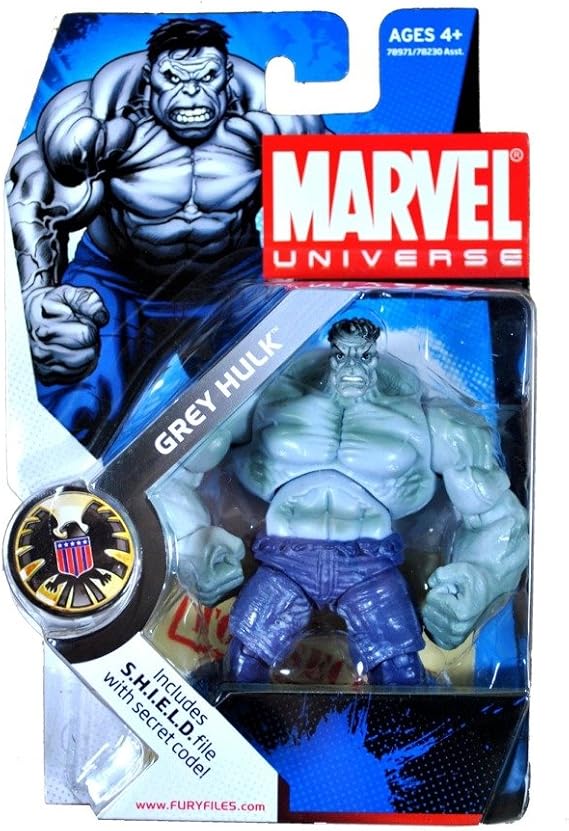 Marvel Universe 3 3/4" Series 2 Action Figure Grey Hulk