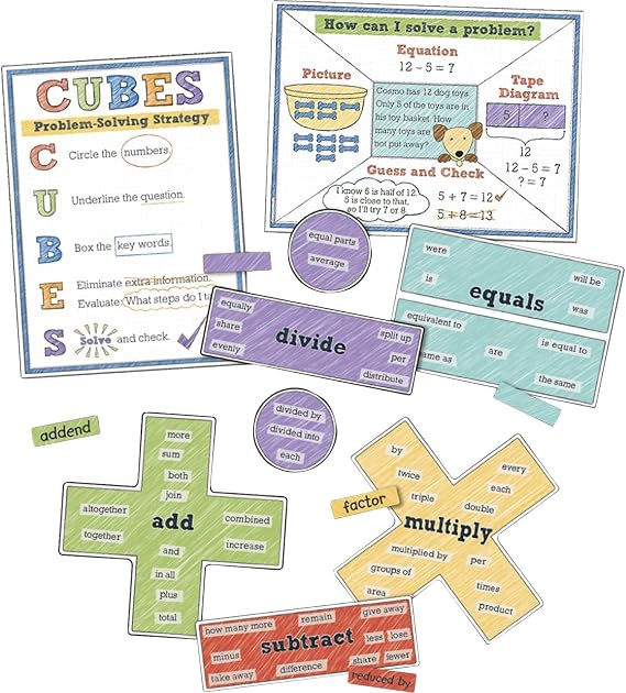 Carson Dellosa Problem Solving Bulletin Board Set