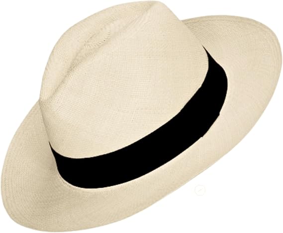 Gamboa Panama Hat for Men and Women - Straw Fedora | Genuine Handcrafted Toquilla Hat with Lightweight Comfort and UPF 50+ Protection for Summer and Outdoor Wear