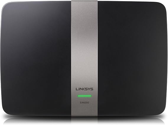Linksys AC900 Wi-Fi Wireless Dual-Band+ Router, Smart Wi-Fi App Enabled to Control Your Network from Anywhere (EA6200)