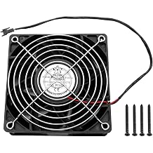 Replacement Fan Kit Compatible with Masterbuilt MB20040220/MB20041220 Gravity Series 560/800/1050 Digital Charcoal Grill and Smoker Accessories, Part Number : 9904190040