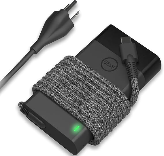 HBONY 2025 New Slim 65W USB C Computer Laptop Charger for HP Laptop Charger USB C Replacement Envy x360/Elitebook x360/Spectre x360/Elite x2/Pavilion/Zbook/ProBook,Type C Chromebook Power Cord Adapter