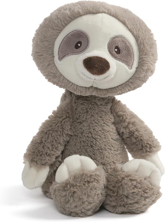 GUND Baby Lil Luvs Reece Sloth 12-Inch Stuffed Animal for Ages 0+ | Soft Plush Fabrics and Floppy Limbs Comfort, Nurture Fine Motor Skills, Tactile Play, and Early Sensory Discovery