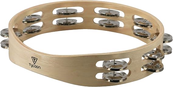 Tycoon Percussion TBW 10DBS Tambourine (TBW-10DBS)