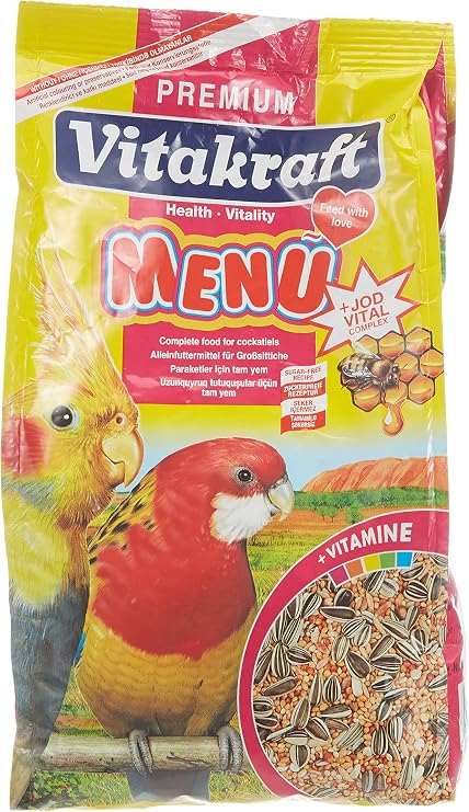 Vitakraft Menü Paraket Yemi 1000 G
