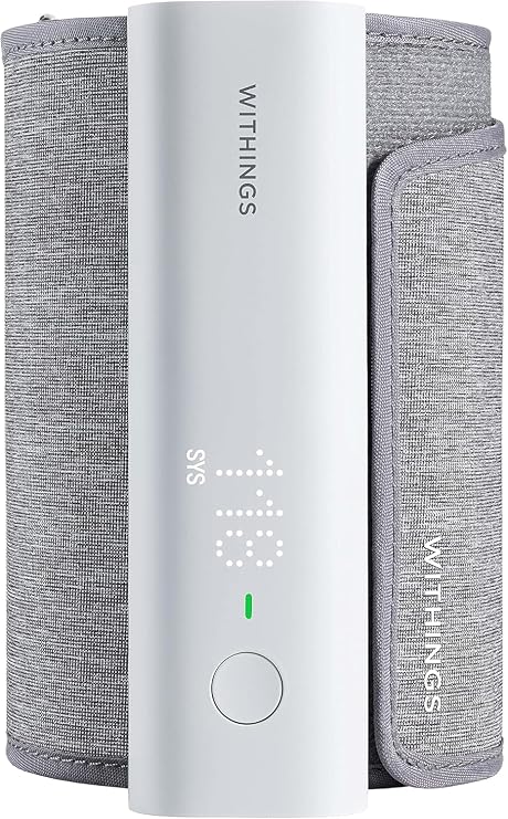 Withings BPM Connect - Electronic Blood Pressure Monitor, Blood Pressure Machines for Home Use with Wi-Fi Synchronization, Blood Pressure Machine iOS and Android compatible