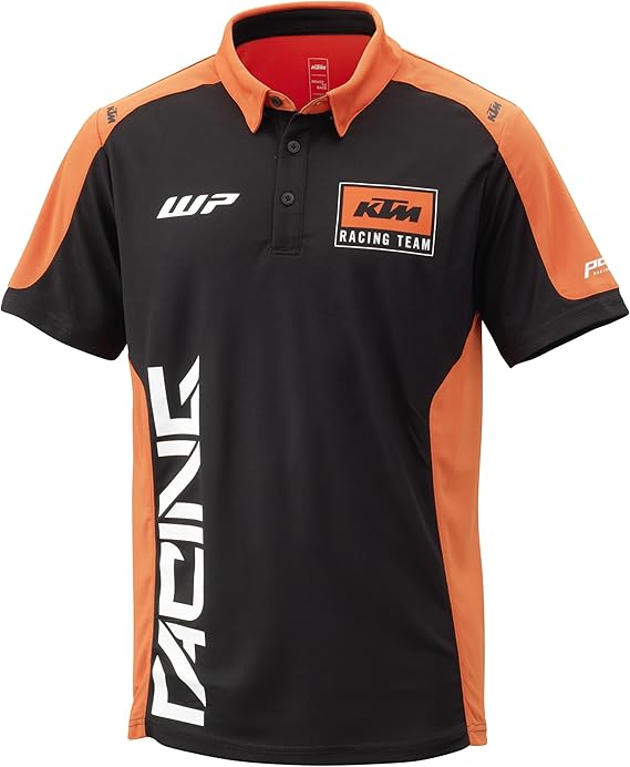 KTM Racing Team Polo Shirt X-Large Orange/Black