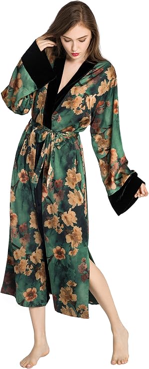 KIM+ONO Long Kimono Wrap for Women and Men | bridal - maternity - postpartum - lingerie - bridesmaid