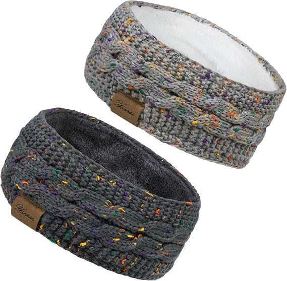 YSense Winter Headbands for Women 2 Pack