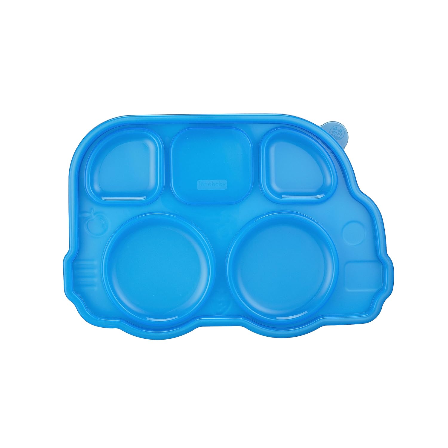 Innobaby Din Din Smart Sectional Lid Accessory for Divided Stainless Platter, Blue