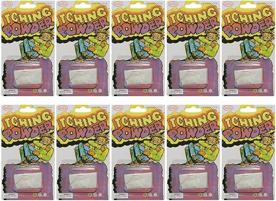 Itching Powder Extra Strong Prank - 10Pcs Itch Powder Prank | Itching Powder Gag Prank | Prank Joke Creative Ingredients Trick | April Fool's Prank Powders | Funny Gag Joke Powder For Endless Laughs