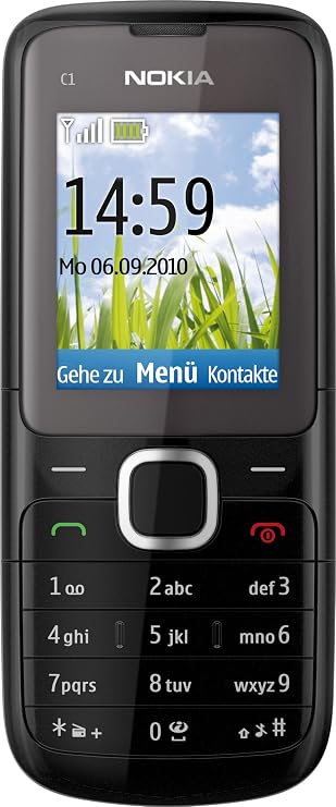 Nokia C1-01 dark grey