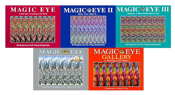 Magic Eye 5 Book Set