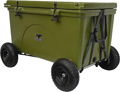 Cooler Wheel Kit with 10 Pneumatic Rubber Tires for ORCA, Grizzly, Engel & Rhino Coolers