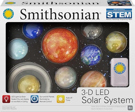 Smithsonian 15" LED 3D Solar System