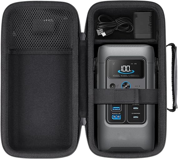 co2CREA Hard Travel Case for Anker SOLIX C200 DC Power Bank Station