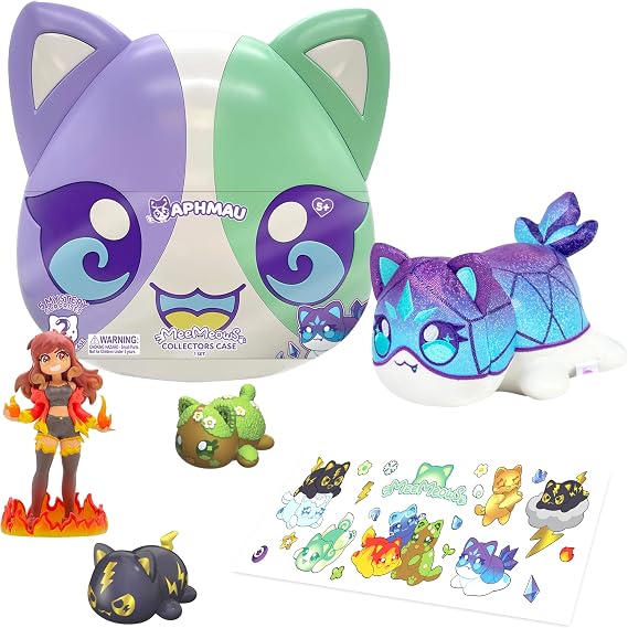 Aphmau Mystery Surprises Set Elemental Collectible Figures & Accessories Plush Mystery Surprises 10 Pieces Official Merchandise