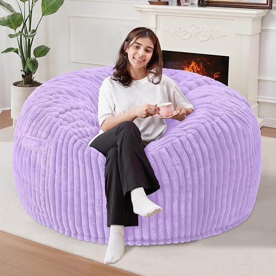 3 FT Bean Bag Chair,3' Big Bean Bag,Large Bean Bag Chairs for Adults