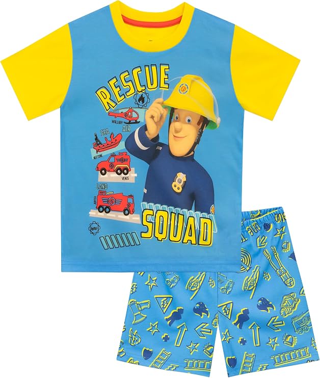 Fireman Sam Boys' Pajamas