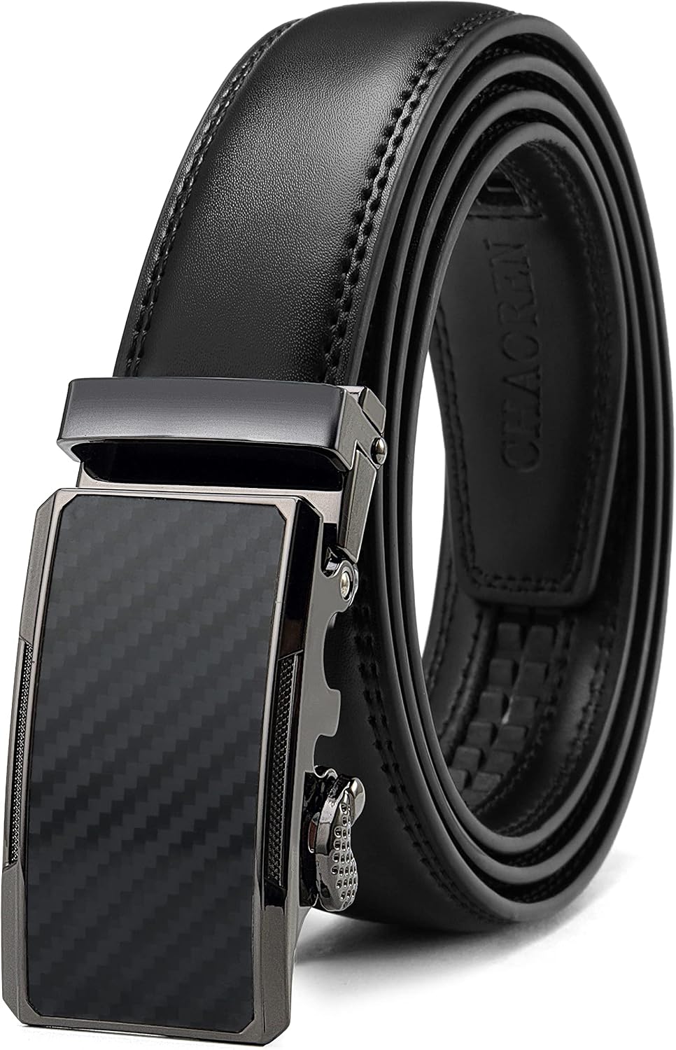 CHAOREN Click Belt for Men - Mens Dress Belt 1 14 Ratchet Belt - Micro Adjustable Belt Fit Everywhere
