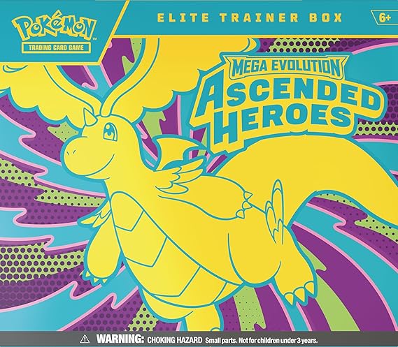 Pokemon TCG: Mega EvolutionAscended Heroes Elite Trainer Box