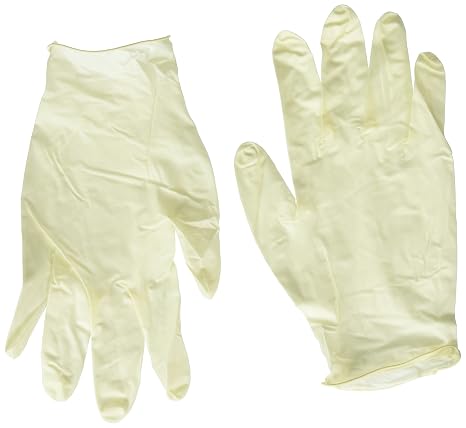 Microflex EV-2050-L Evolution One Powder-Free Examination Glove, Latex, 9.6" Length, 3.9" Cuff Thickness, 5.5" Palm Thickness, 5.9" Finger Thickness, Large, Natural (Pack of 100)