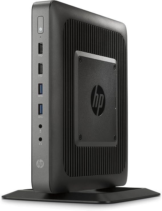 HP F5A55AT#ABA Flexible Thin Client T620 Tower Desktop, 4 GB RAM, 16 GB SSD, AMD Radeon HD 8330E, Black