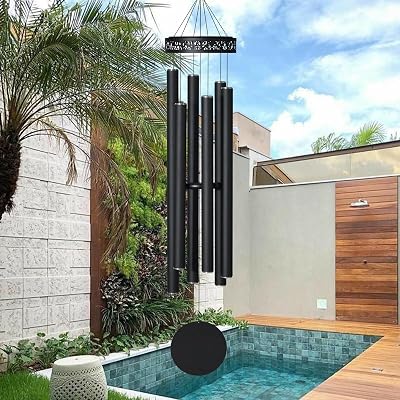 Extra Large Wind Chimes for Outside Deep Tone, Sympathy Memorial Gifts for Loss of Loved one,48 Church Wind Chime Outdoor Clearance,Hanging Decor for Garden,Yard,Patio and Lawn