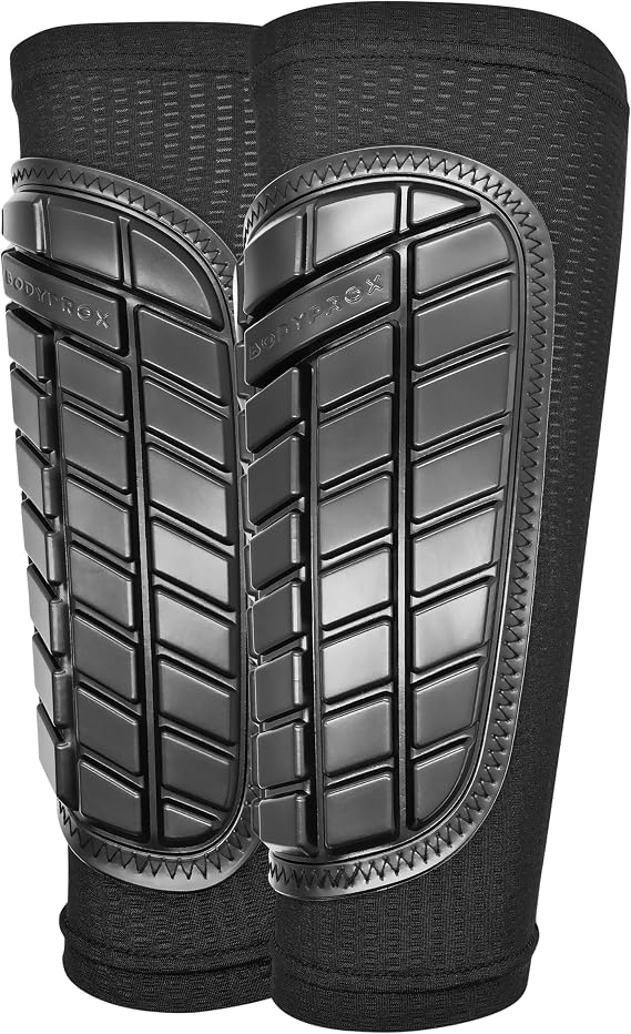 BODYPROX Soccer Shin Guards Sleeves for Men, Women and Youth