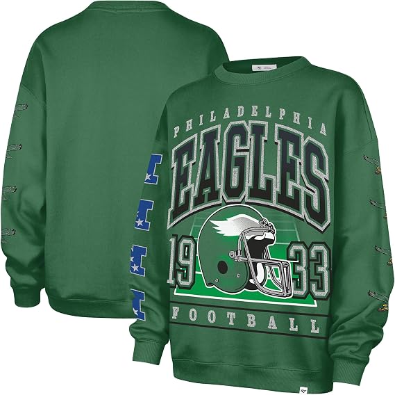 47 Women's NFL Go Big Oversized Pullover Sweatshirt