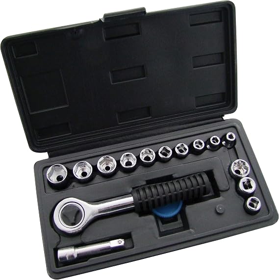 Amtech AM-I0070 Hand Tools, Transparent, One Size, Set of 16 Pieces