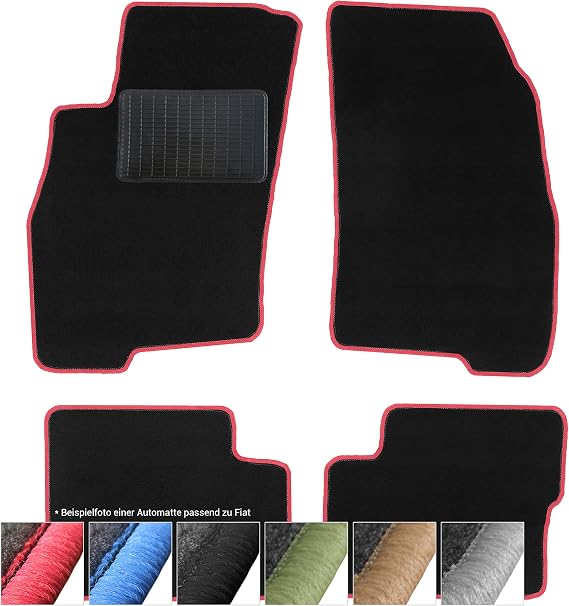 moto-MOLTICO Floor Mats Car Velour Car Mats