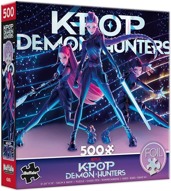 Ceaco - Kpop Demon Hunters HUNTR/X Battle - 500 Piece Puzzle for Adults