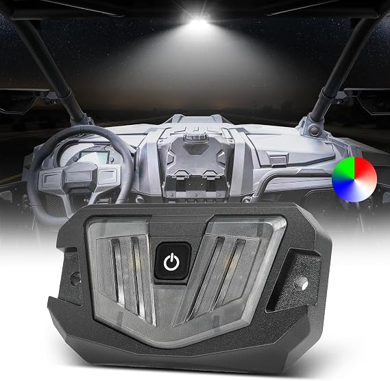 V-Pro LED UTV Dome Light with Switch RGBW 12V Truck Bed Lights UTV ATV