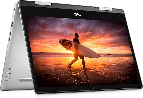 Dell Inspiron 14 5000 2-in-1 14 Inch FHD Touchscreen Convertible Laptop (Silver) Intel Core i5-8265U, 8 GB RAM, 256 GB SSD, Windows 10 Home
