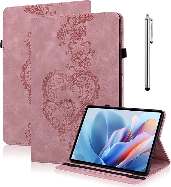 Case for iPad 9th/ 8th/ 7th Generation Case 10.2 Inch (2021/2020/2019 Release), iPad Air 3 2019/ Pro 10.5 2017 with Pencil Holder Flip Wallet Leather Cover - Pink